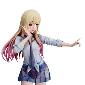 10.8 " New Limited Edition Japanese Anime Child Gentleman My Dress-Up Darling Kitagawa Marin Action Figure Wonderful Works School Uniform Version Adult Girl PVC