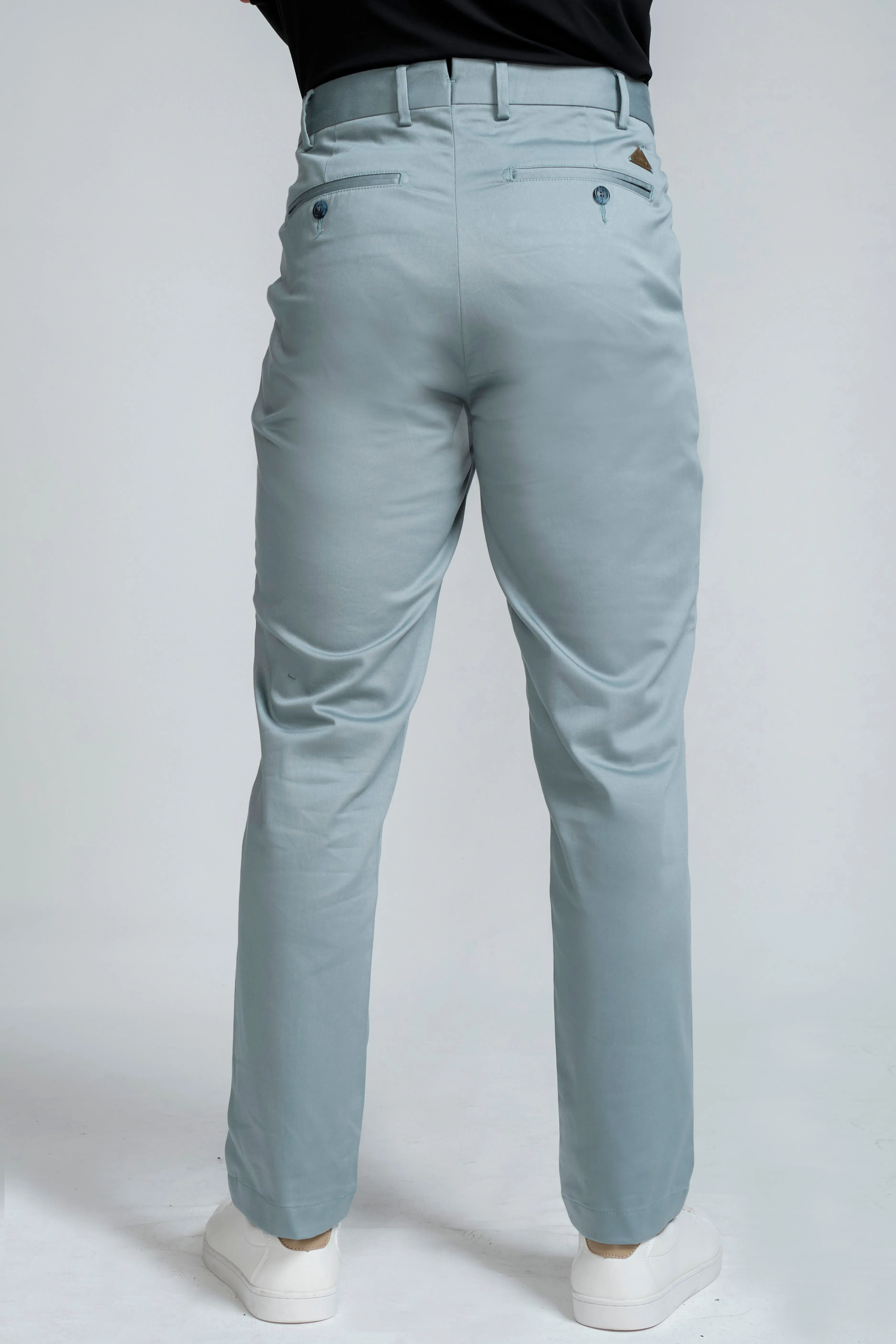 Crocodile Mens Slim Fit Chino Aquifer