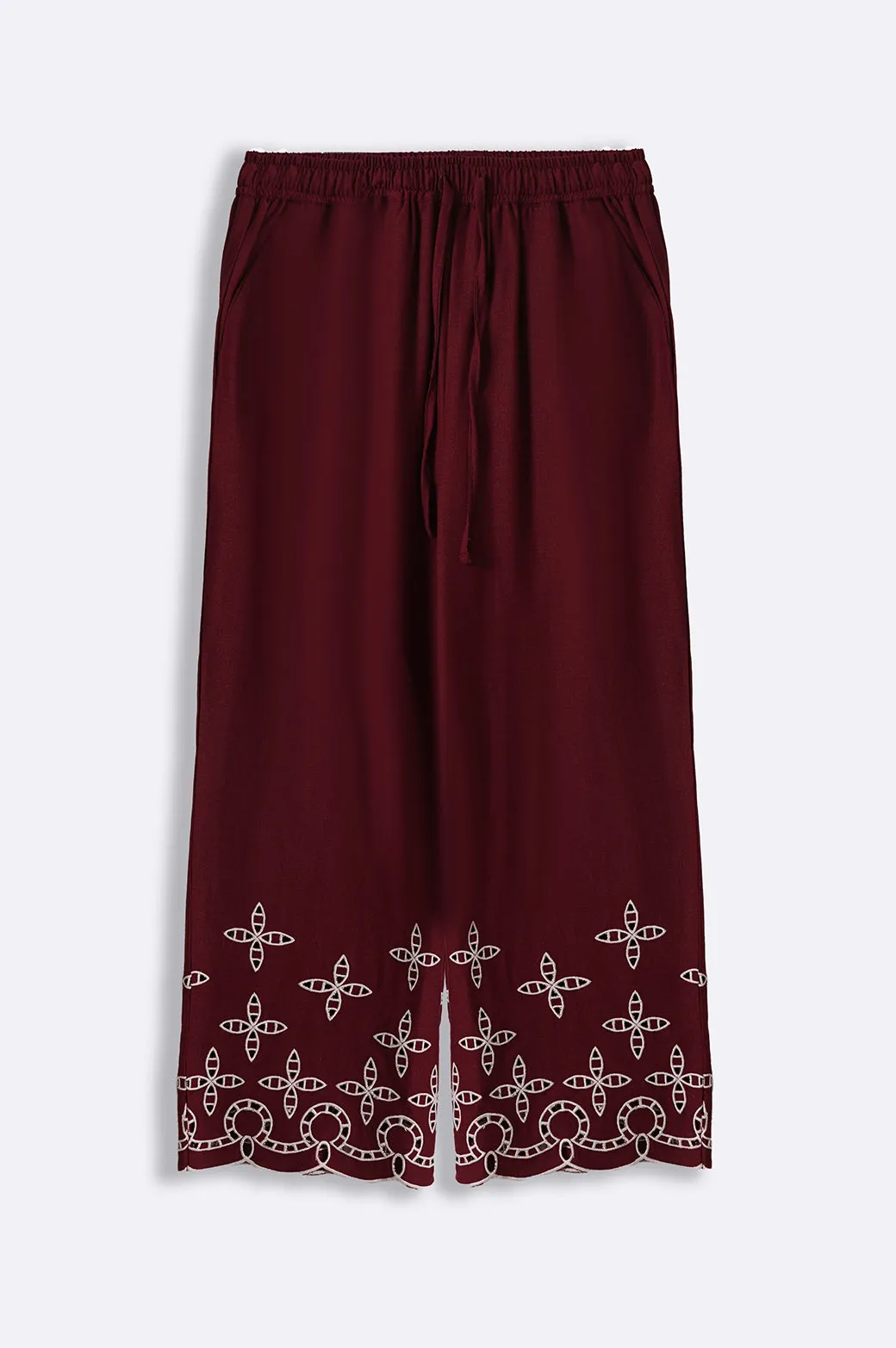 DEOSAI EMBROIDERED PANTS