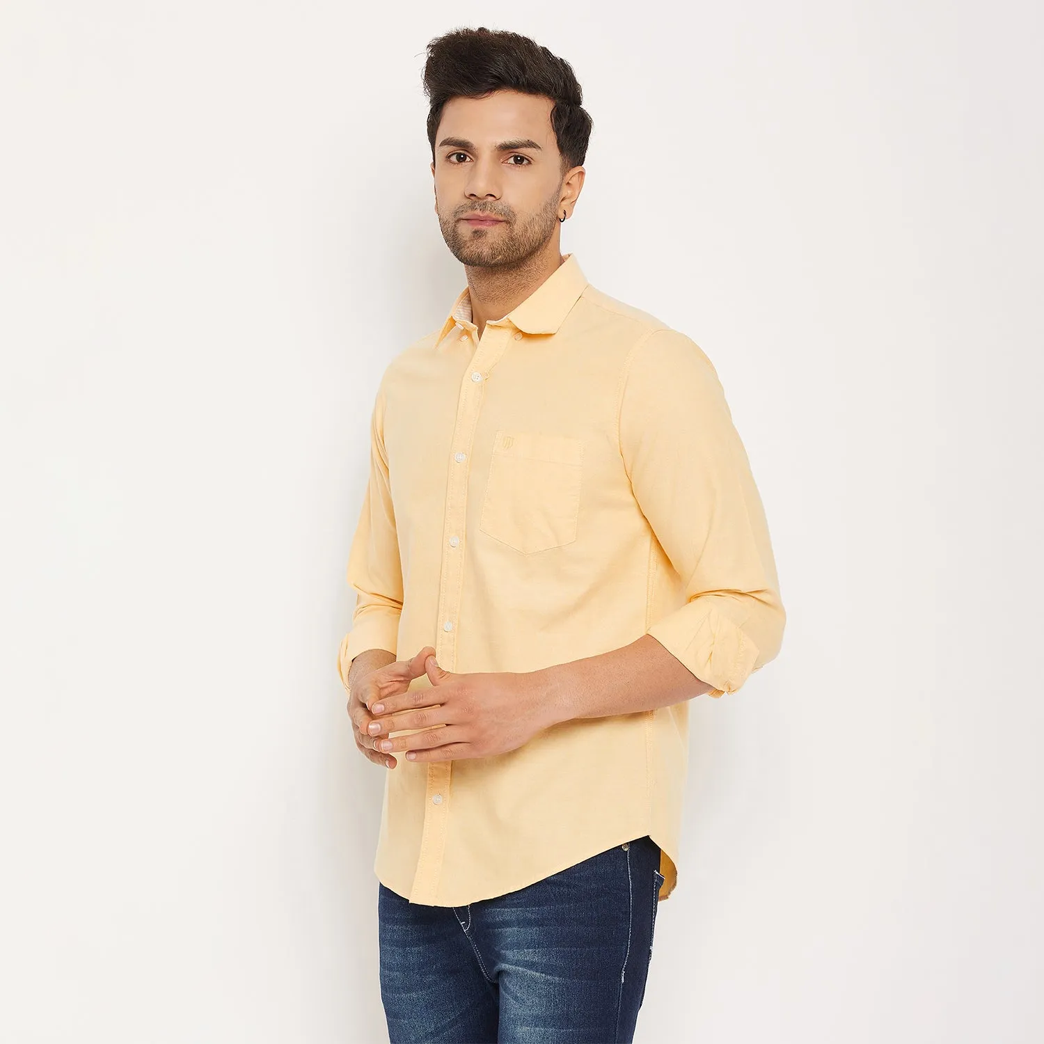 Duke Stardust Men Full Sleeve  Cotton Shirt (SDO5PLO)