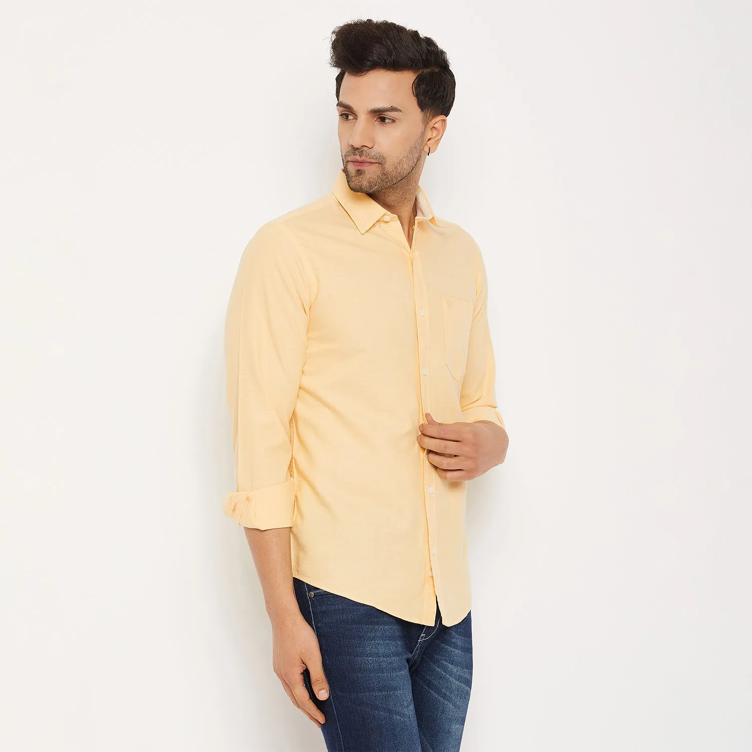 Duke Stardust Men Full Sleeve  Cotton Shirt (SDO5PLO)
