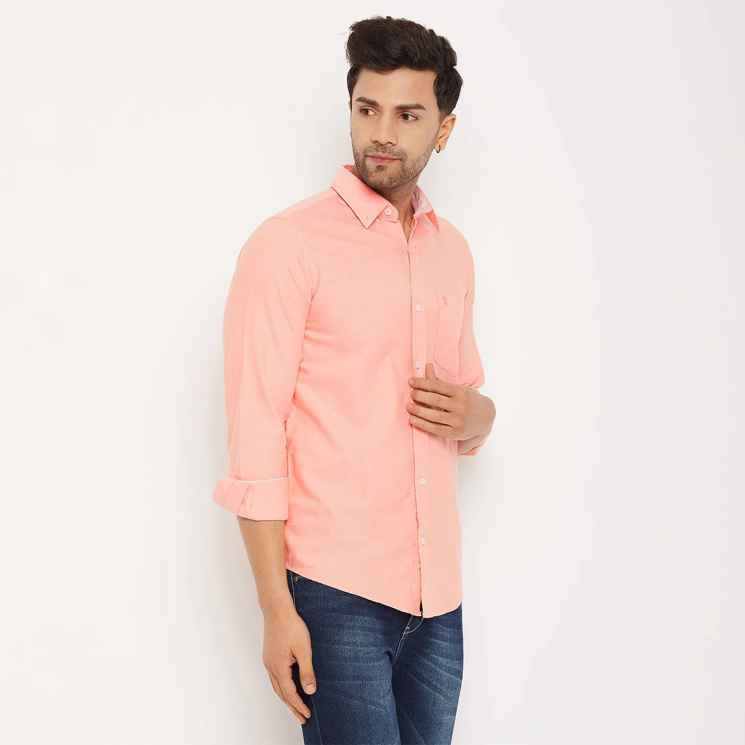 Duke Stardust Men Full Sleeve  Cotton Shirt (SDO5PLO)