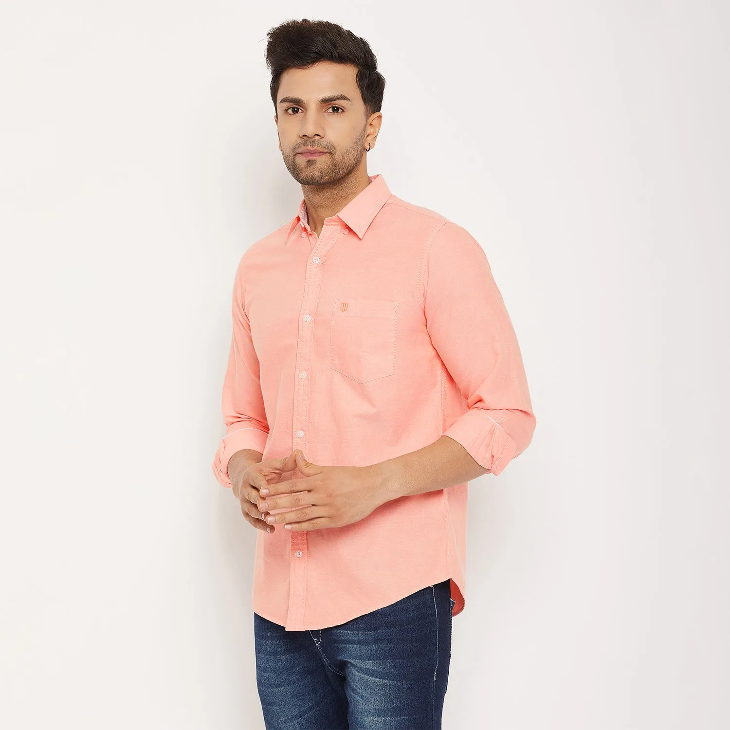 Duke Stardust Men Full Sleeve  Cotton Shirt (SDO5PLO)