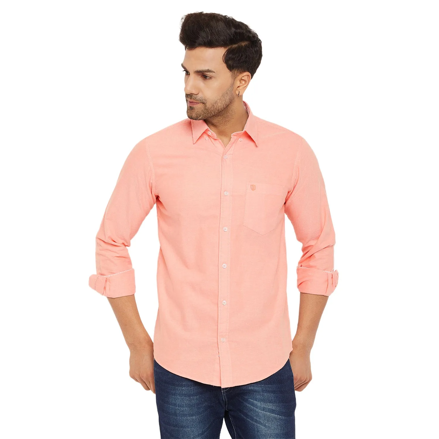 Duke Stardust Men Full Sleeve  Cotton Shirt (SDO5PLO)