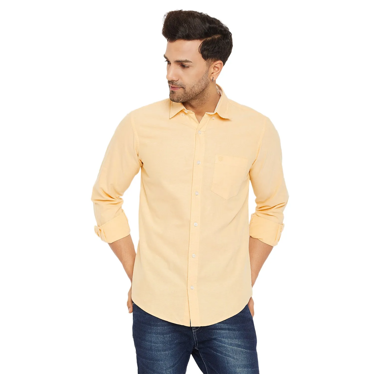 Duke Stardust Men Full Sleeve  Cotton Shirt (SDO5PLO)