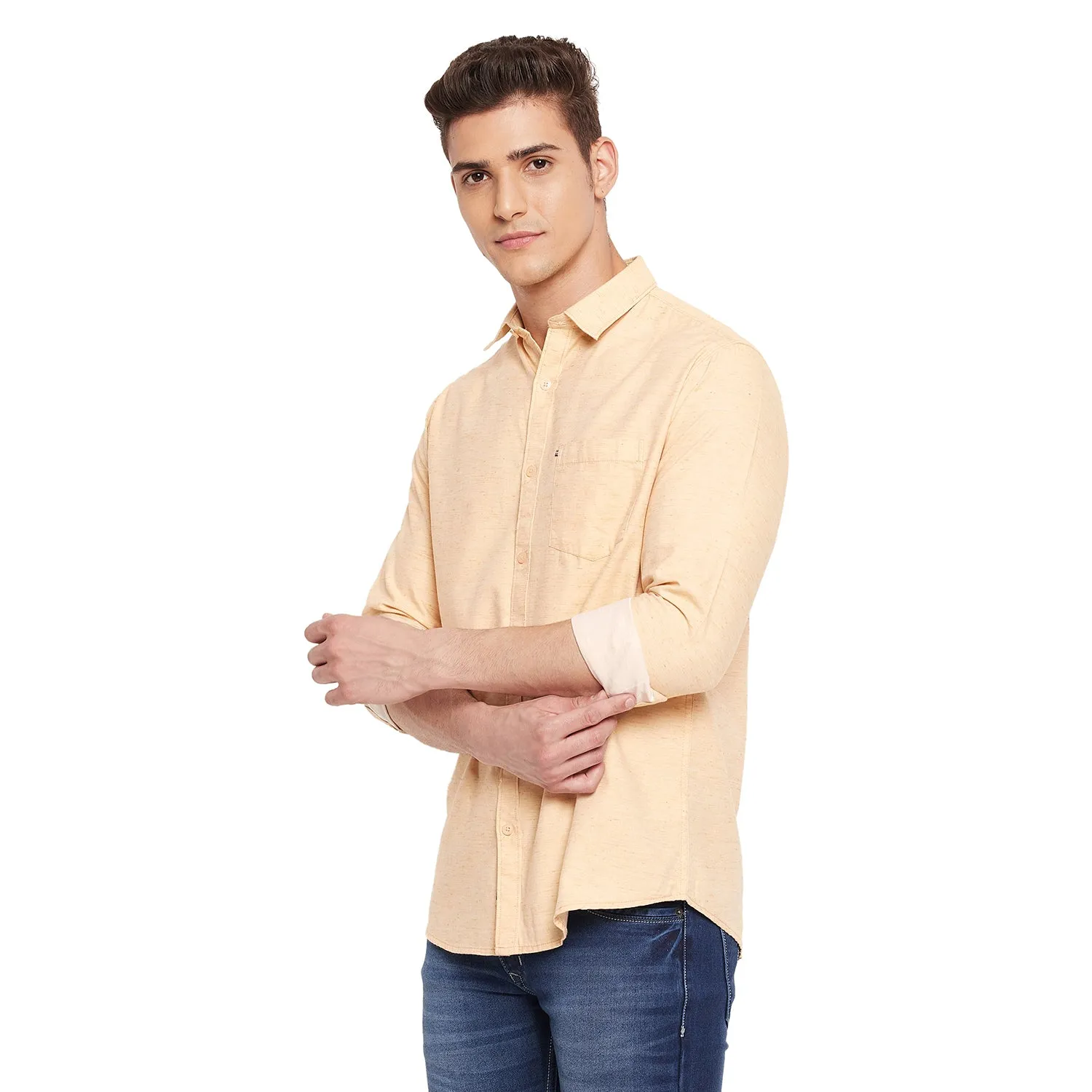 Duke Stardust Men Full Sleeve Cotton Shirt (SDO8831R)