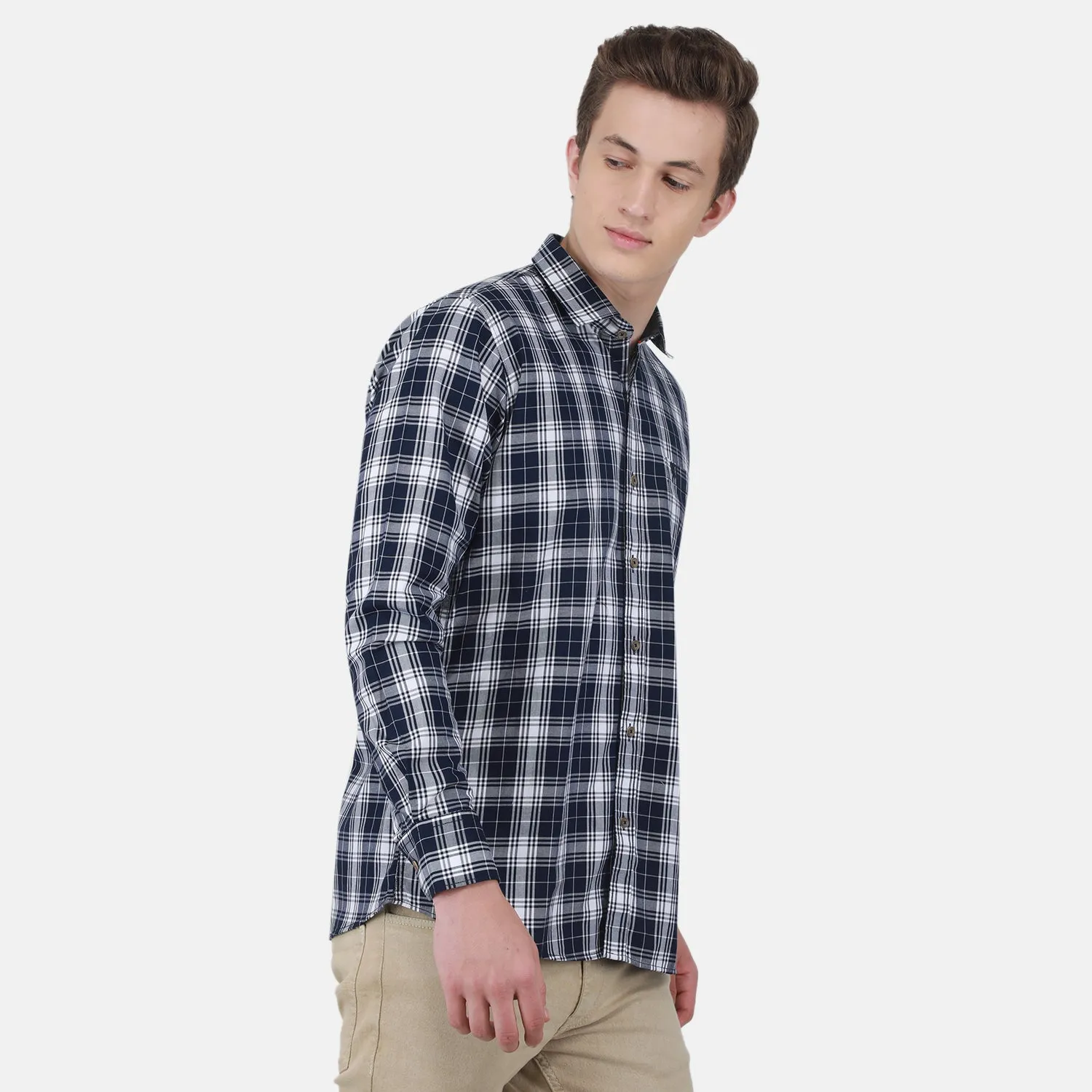 Duke Stardust Men Full Sleeve Cotton Shirt (SDO8CKTM)