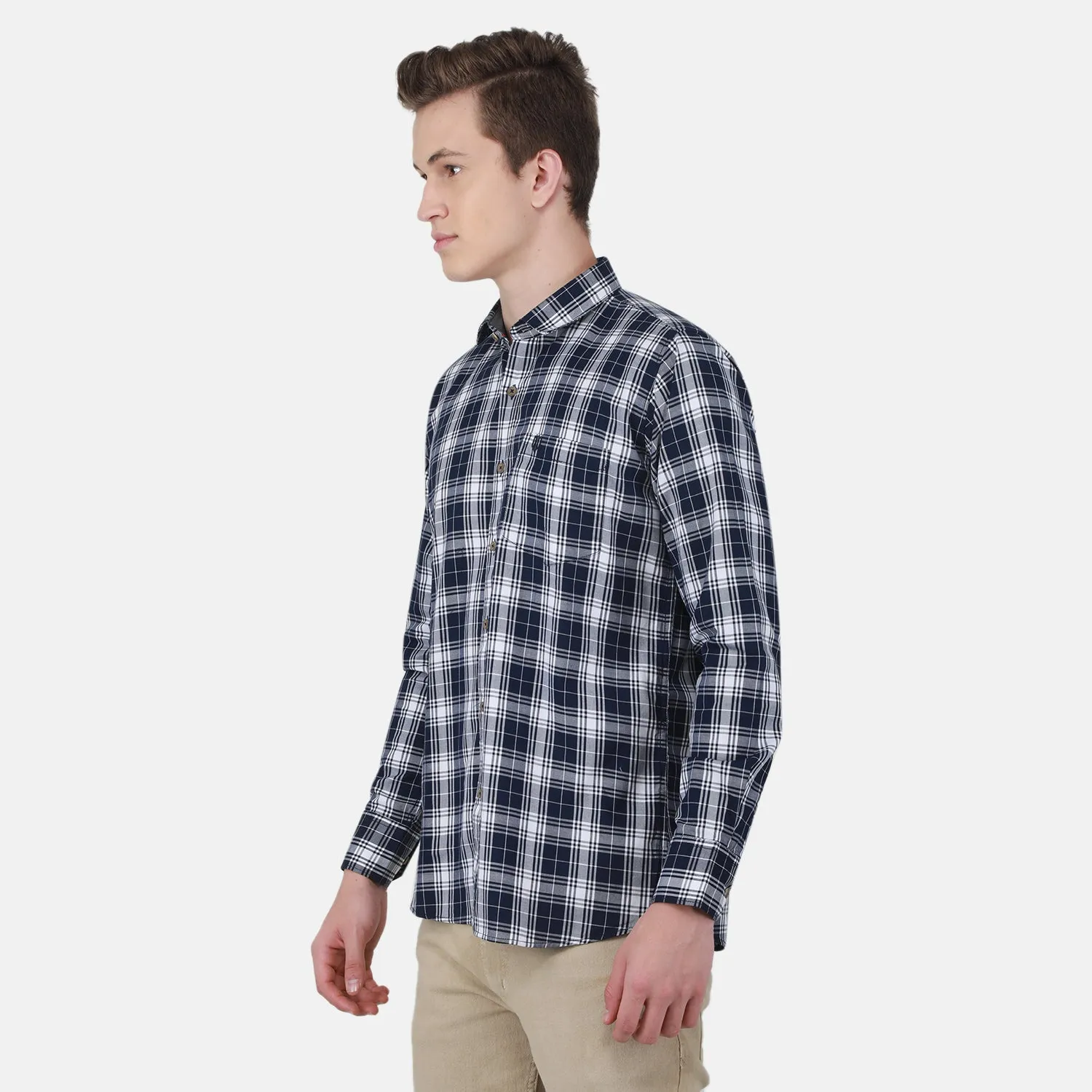 Duke Stardust Men Full Sleeve Cotton Shirt (SDO8CKTM)