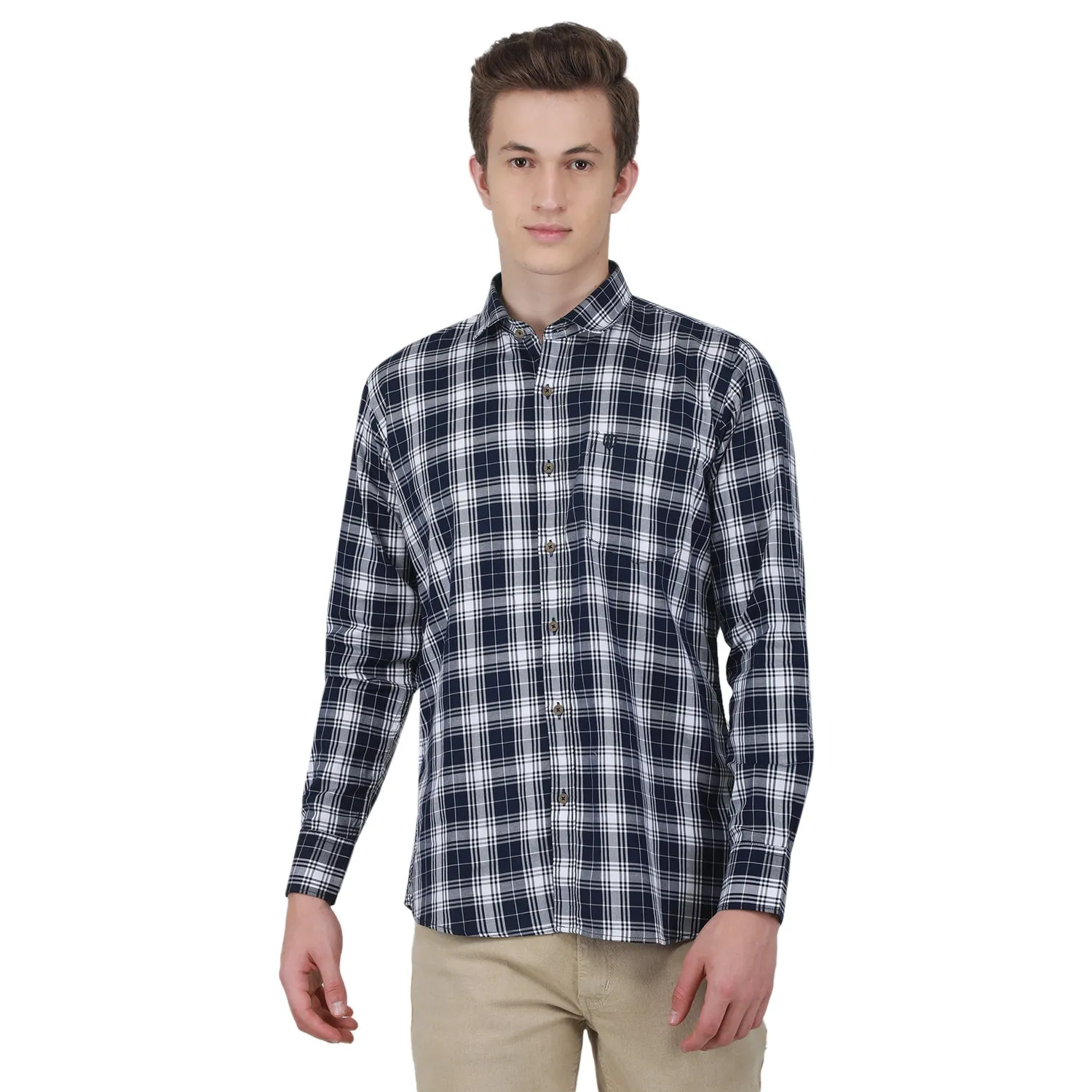 Duke Stardust Men Full Sleeve Cotton Shirt (SDO8CKTM)
