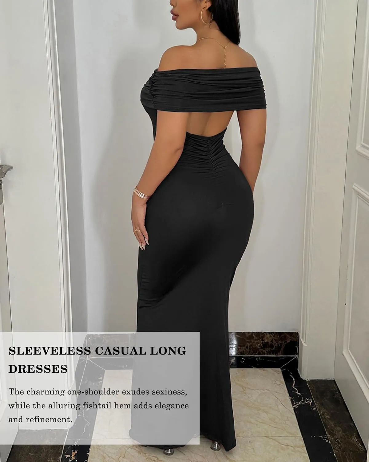 Elegant Prom Dress for Women, Formal Evening Gown, Ball Gown for Weddings & Special Events Bodycon Off Shoulder Maxi