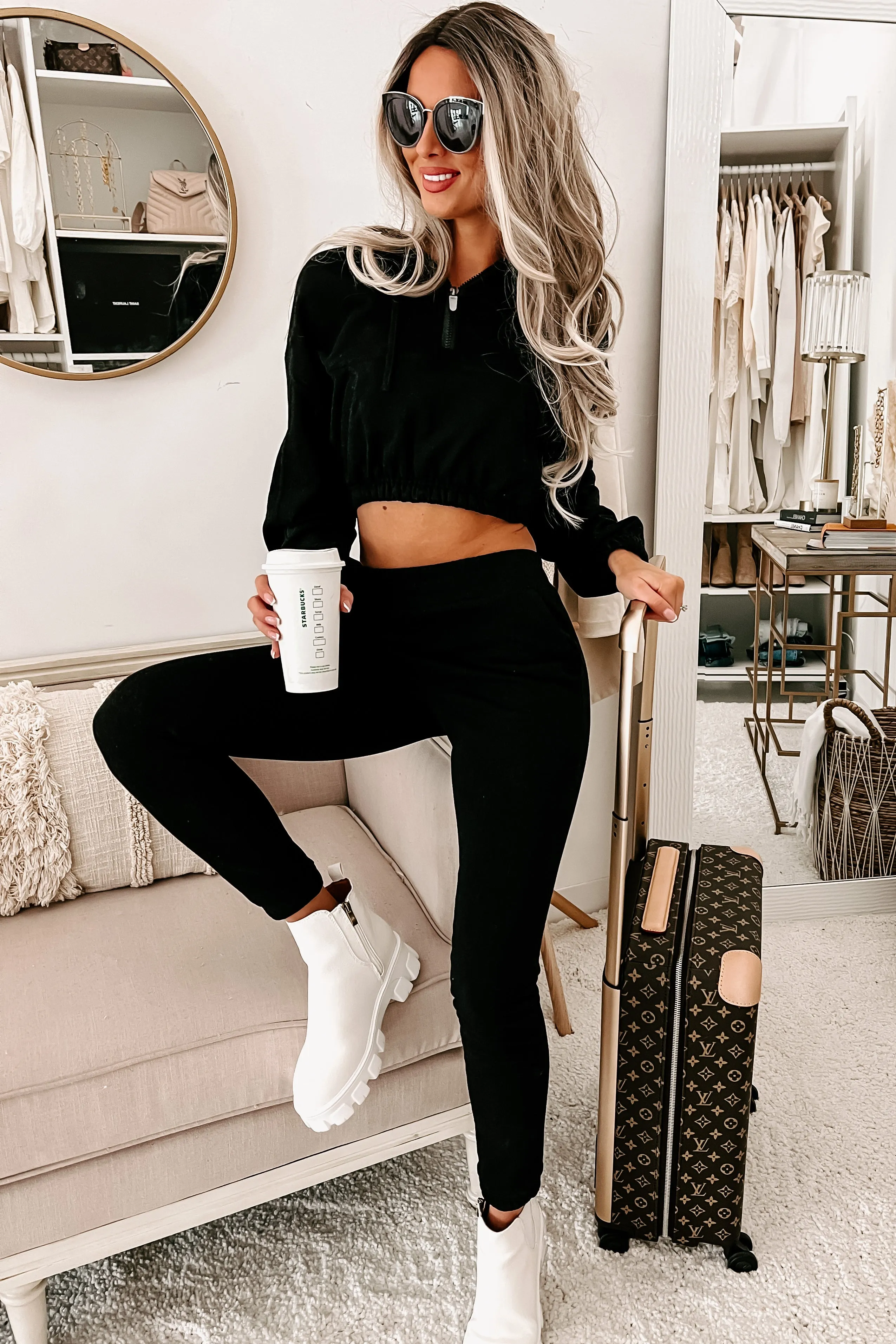 Extreme Flex Hoodie & Jogger Two Piece Set (Black)