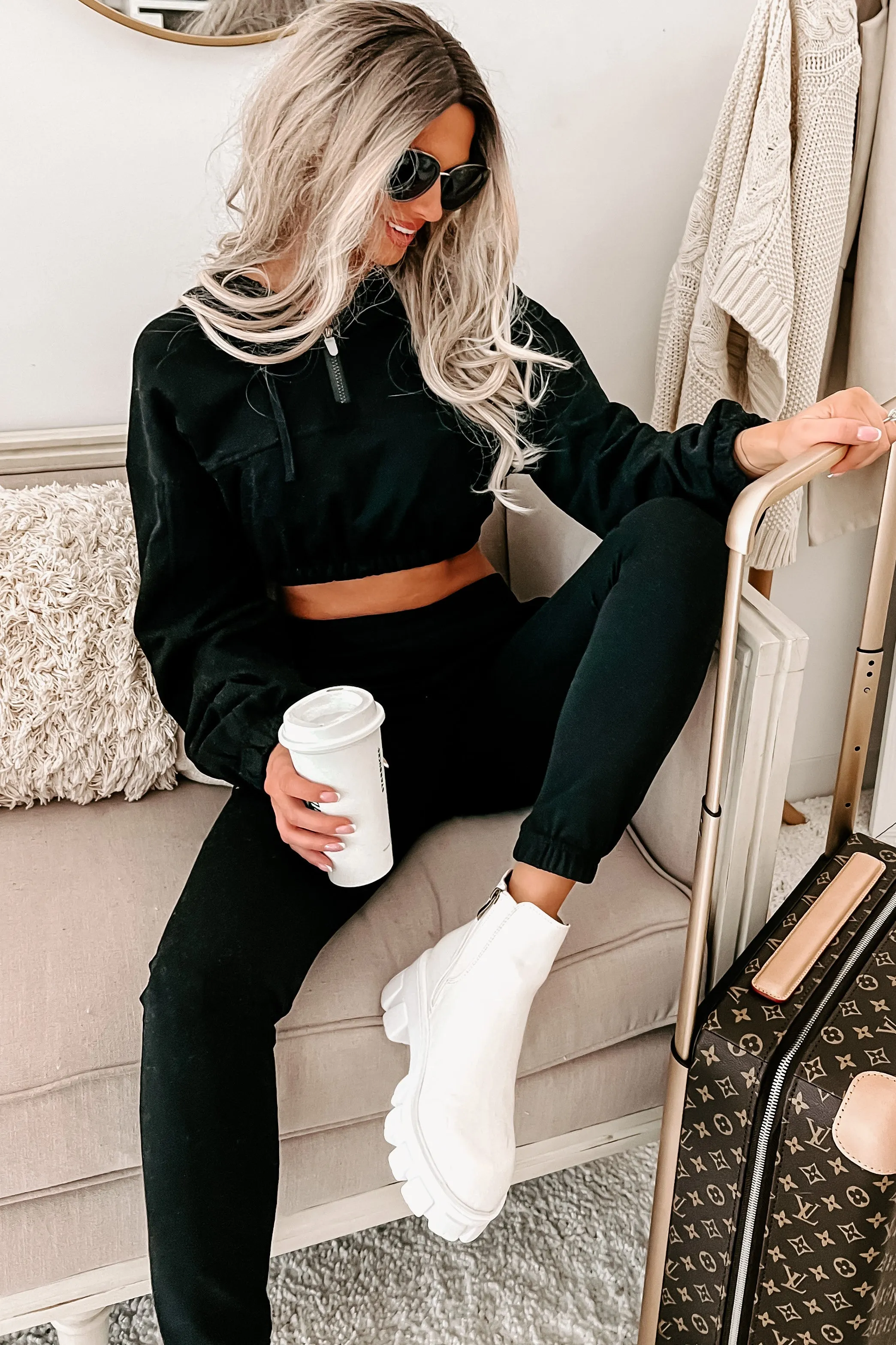 Extreme Flex Hoodie & Jogger Two Piece Set (Black)