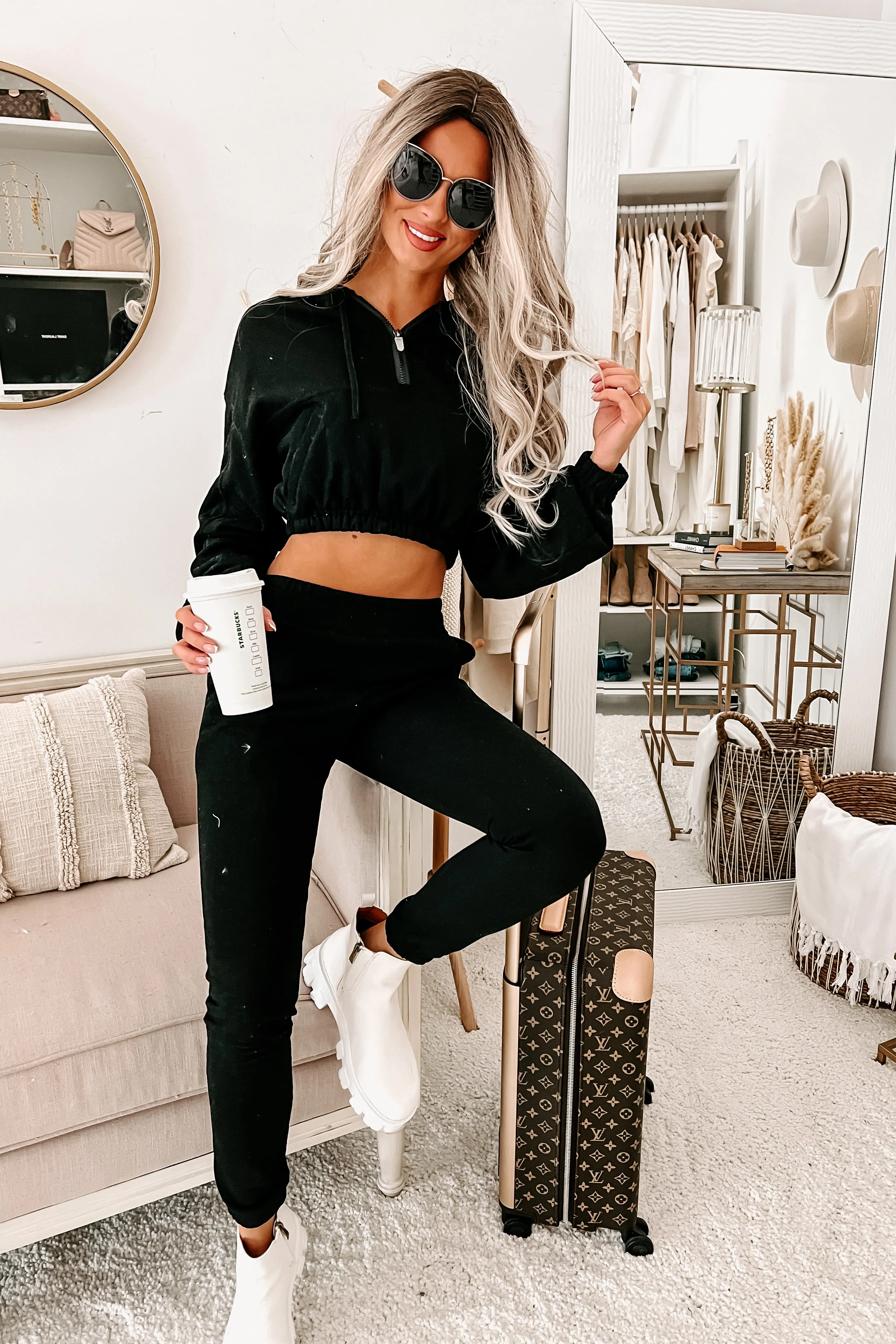 Extreme Flex Hoodie & Jogger Two Piece Set (Black)