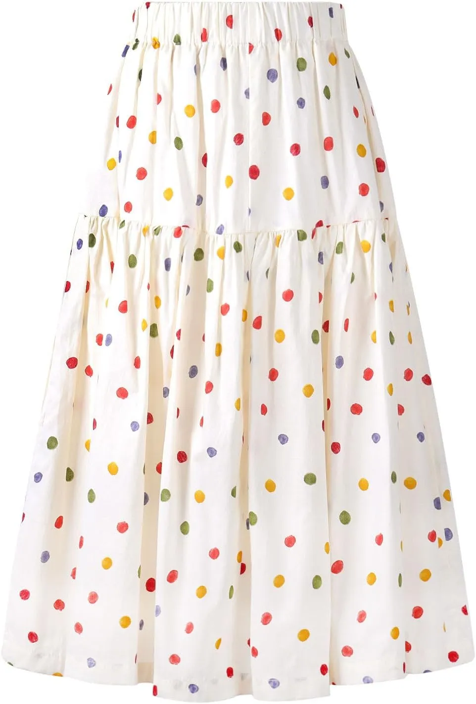 Floral Long Skirt for Girls Toddler & Kids & Teens II Girl's A-Line Maxi Skirts