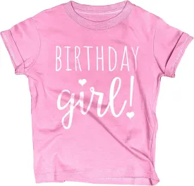 Happy Birthday T-Shirt (Girls 1 to 12) Sassy Kids Party Tee - Sweet Baby/Toddler Outfit