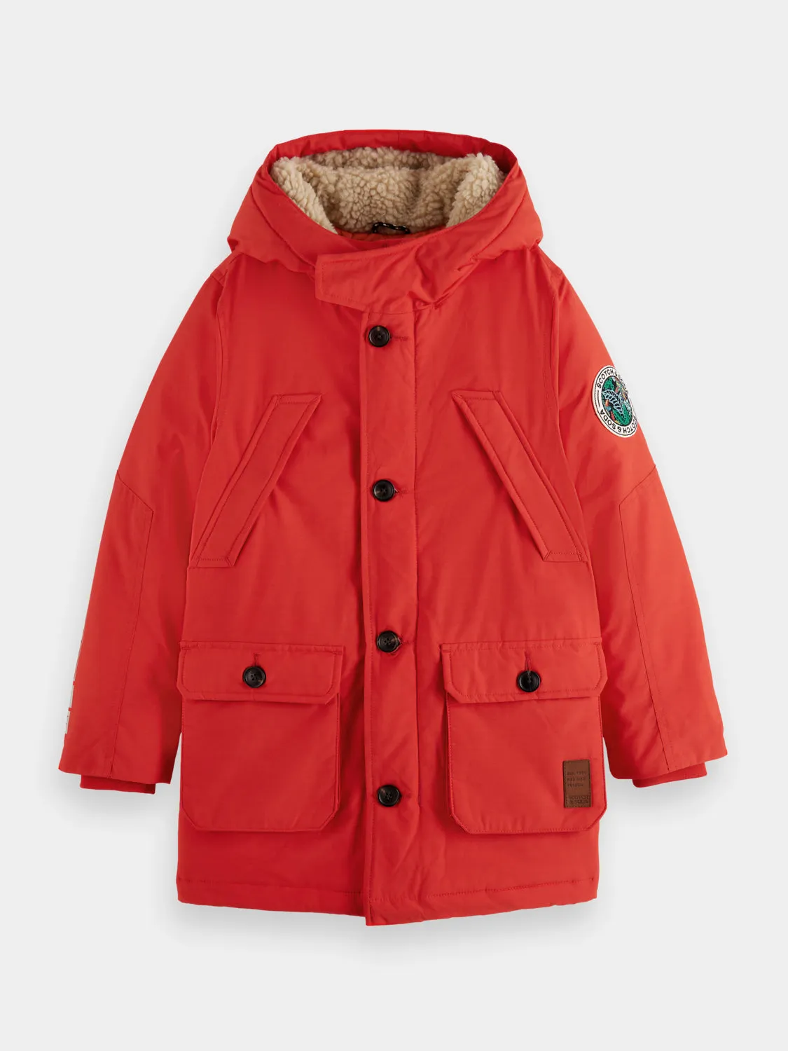Kids - Longer length padded jacket