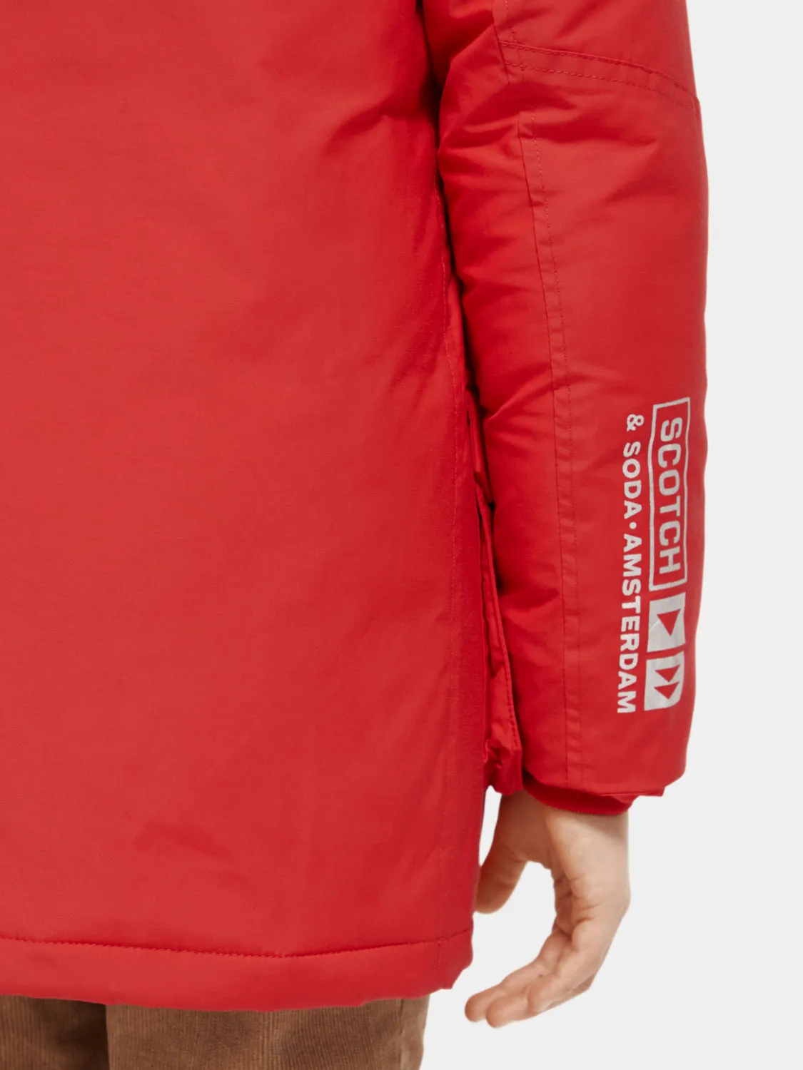 Kids - Longer length padded jacket