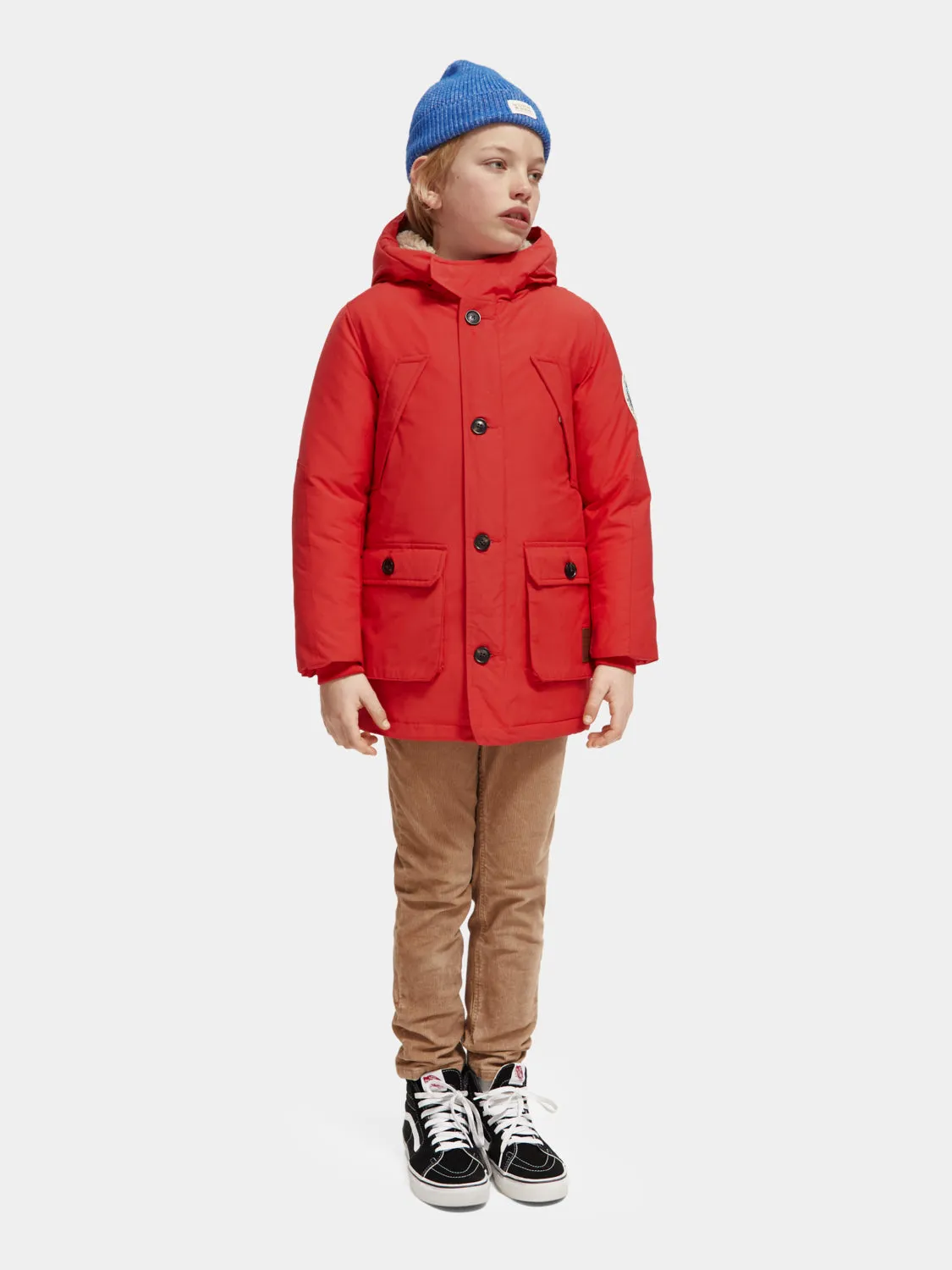 Kids - Longer length padded jacket