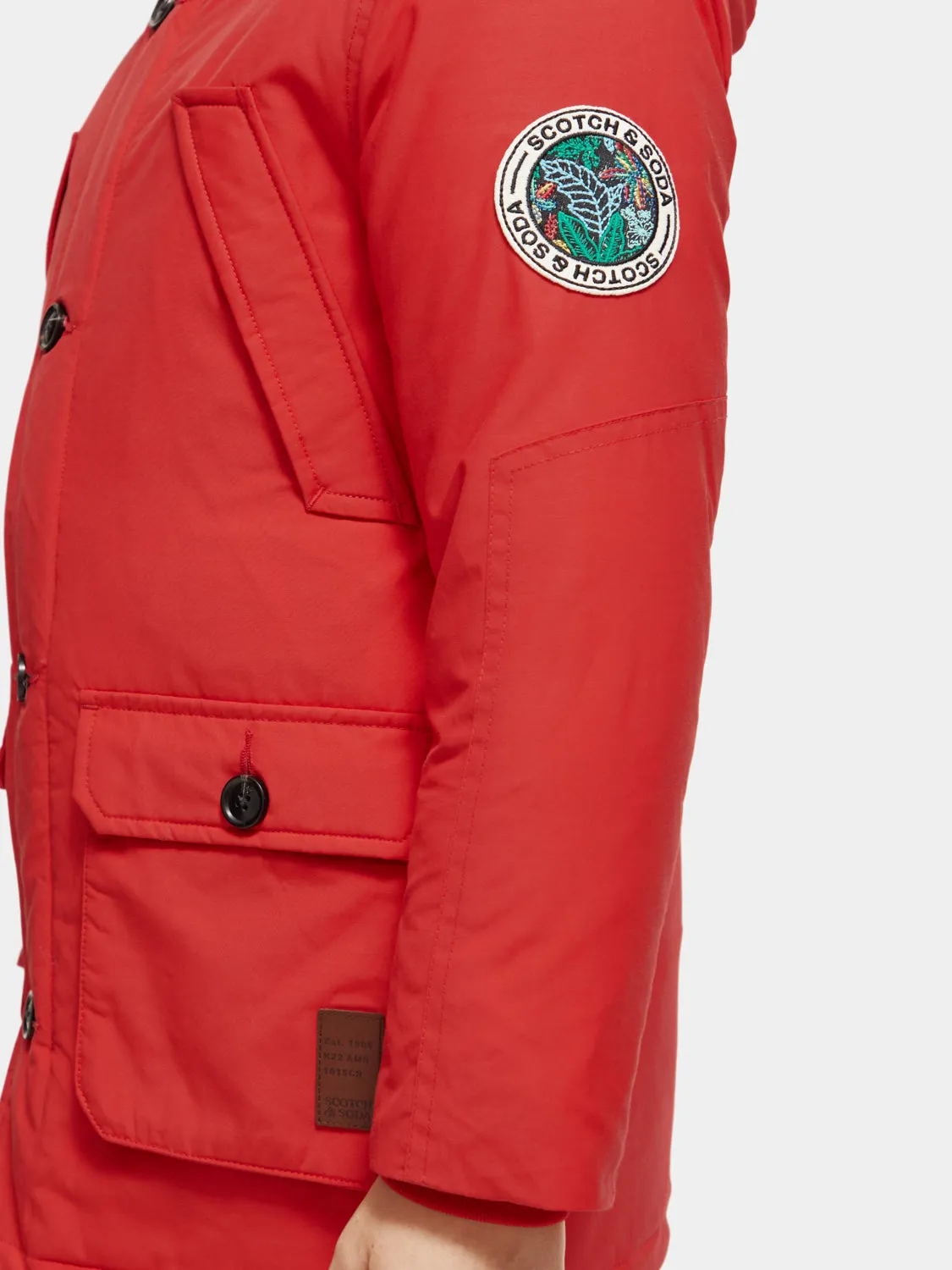 Kids - Longer length padded jacket