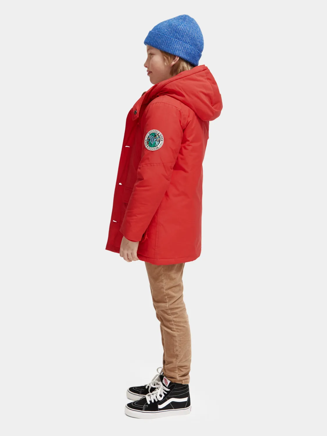 Kids - Longer length padded jacket