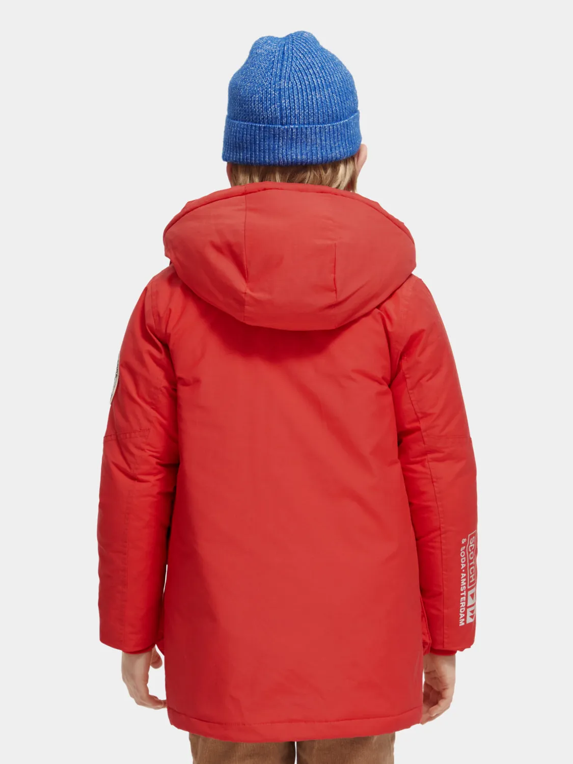 Kids - Longer length padded jacket