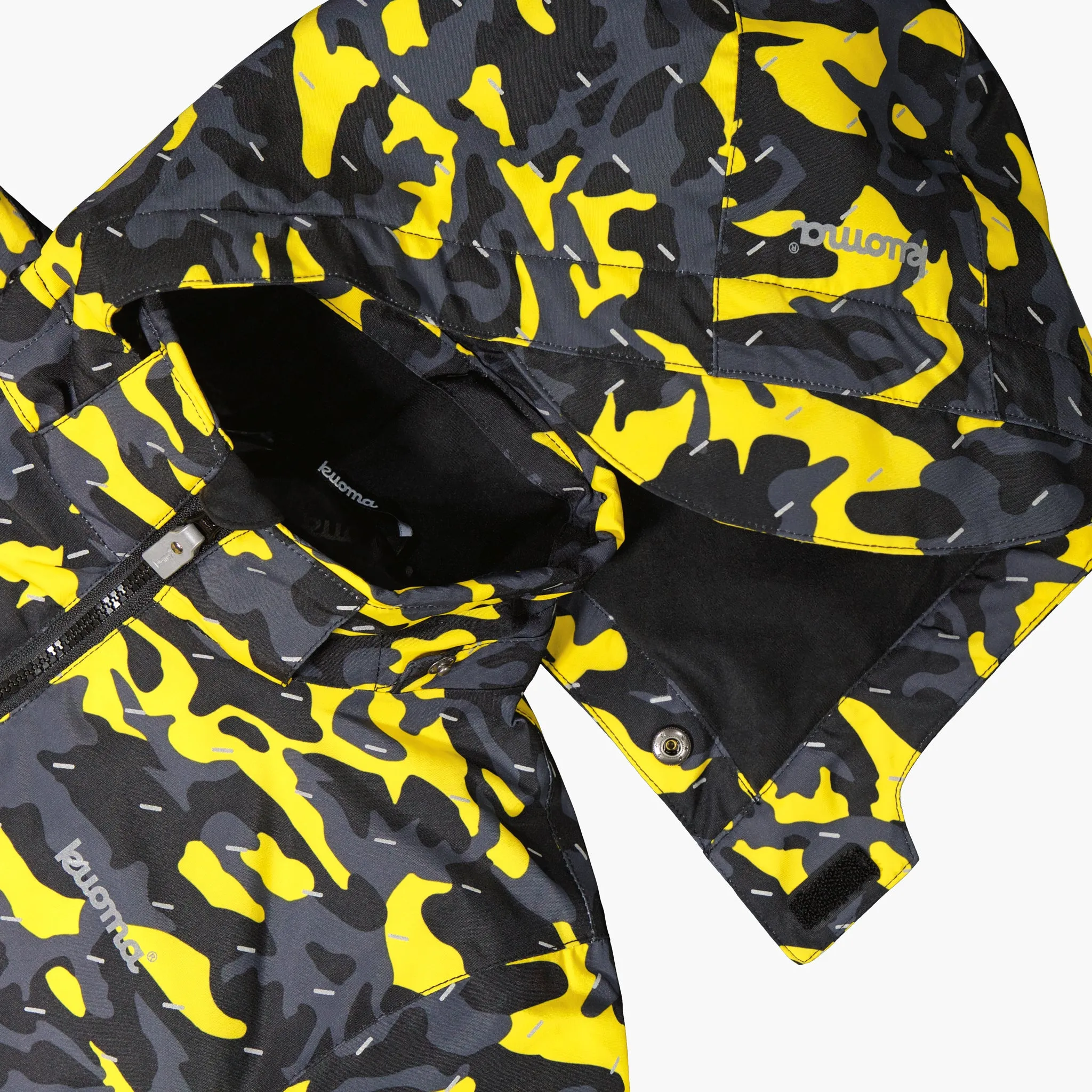 Kids´ midseason jacket Marek, Yellow Ghost