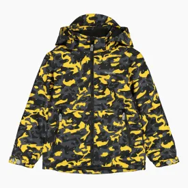 Kids´ midseason jacket Marek, Yellow Ghost