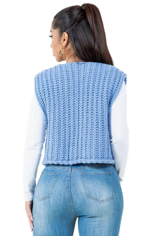 KNITTED VEST | 3 COLORS