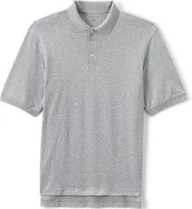 Lands' End School Uniform Kids Short Sleeve Interlock Polo Shirt
