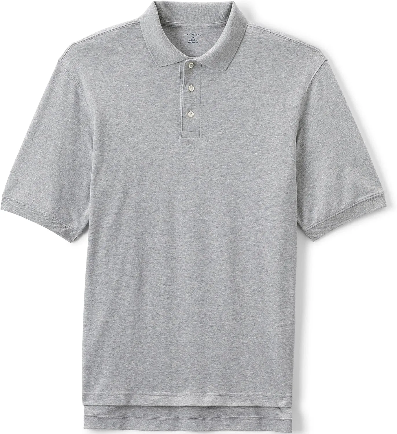 Lands' End School Uniform Kids Short Sleeve Interlock Polo Shirt