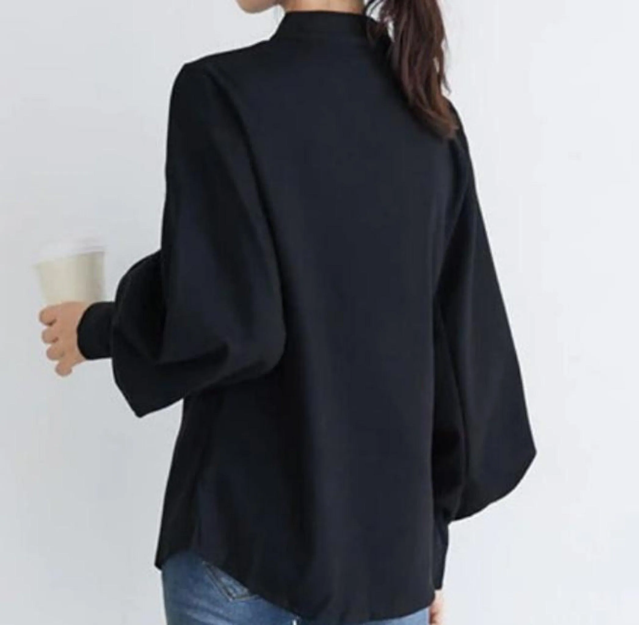 Lantern- Long sleeve blouse shirt