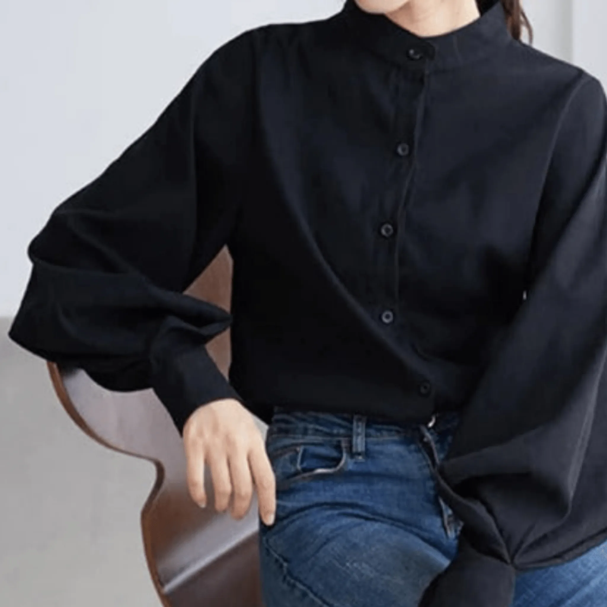 Lantern- Long sleeve blouse shirt