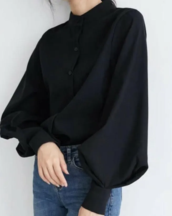 Lantern- Long sleeve blouse shirt