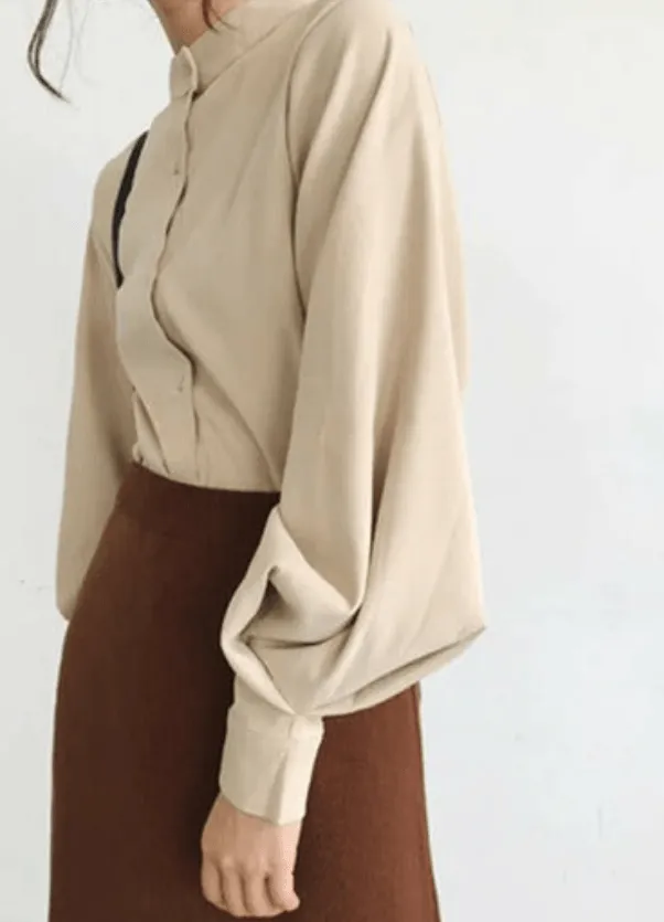 Lantern- Long sleeve blouse shirt