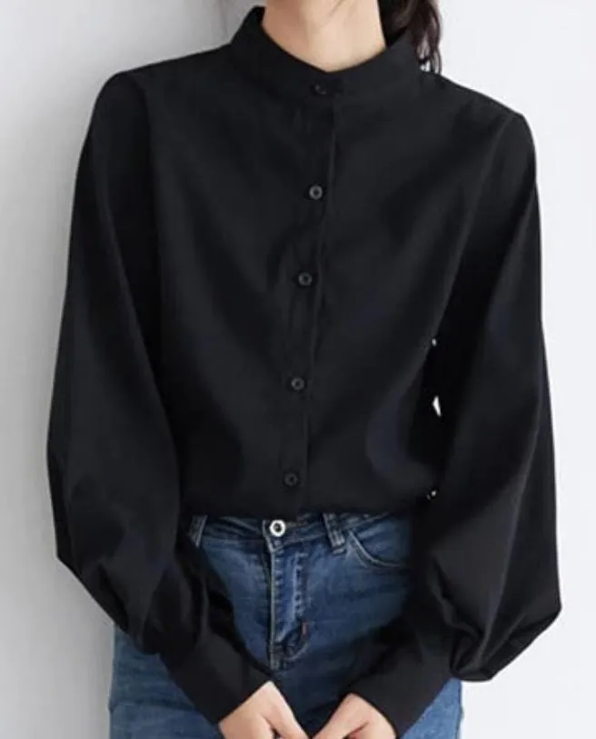 Lantern- Long sleeve blouse shirt