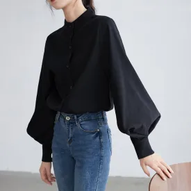 Lantern Sleeve Blouse