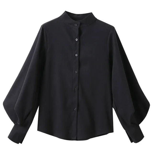 Lantern Sleeve Blouse