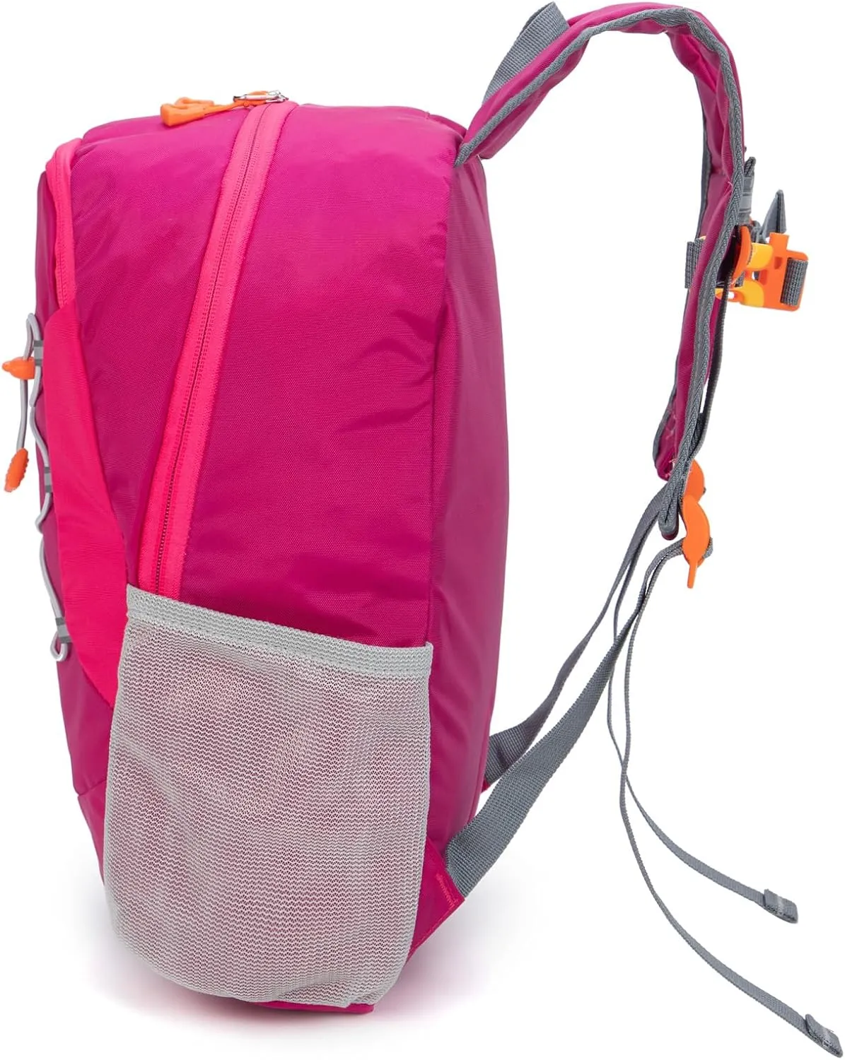 Little Kids Hiking Backpack for Boys or Girls, Small Daypack for Camping or Travel (Rose, Medium)