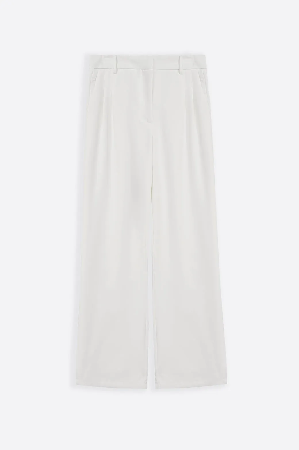 LONG FORMAL STRAIGHT TROUSERS