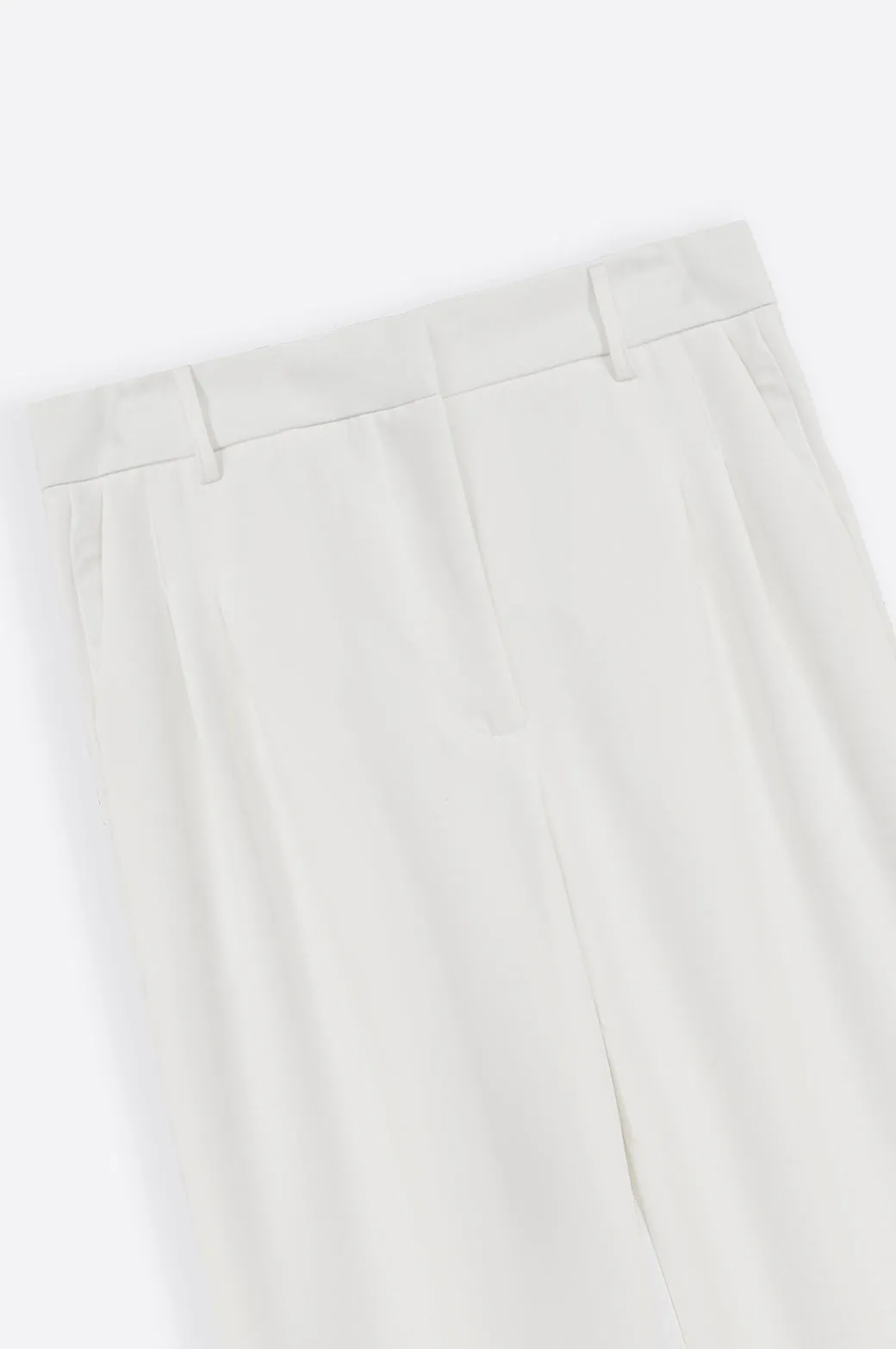 LONG FORMAL STRAIGHT TROUSERS