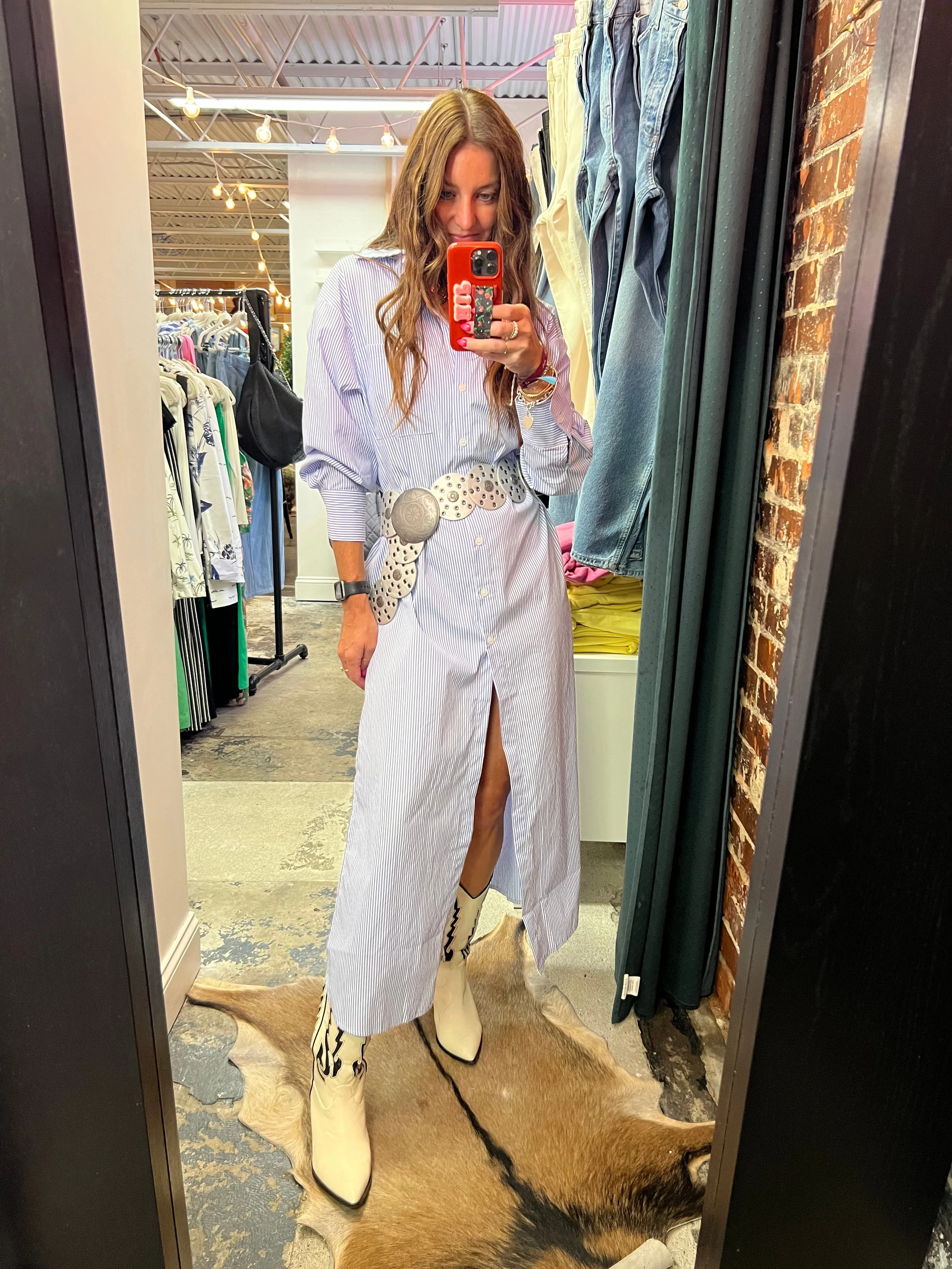 MISS INDEPENDENT SHIRT DRESS