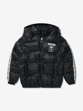 Moschino Kids Milano Logo Padded Jacket