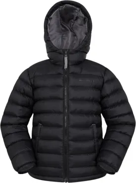 Mountain Warehouse Seasons Padded Kids Jacket - Water Resistant & Lightweight Insulated Rain Coat for Boys & Girls - Great for Spring