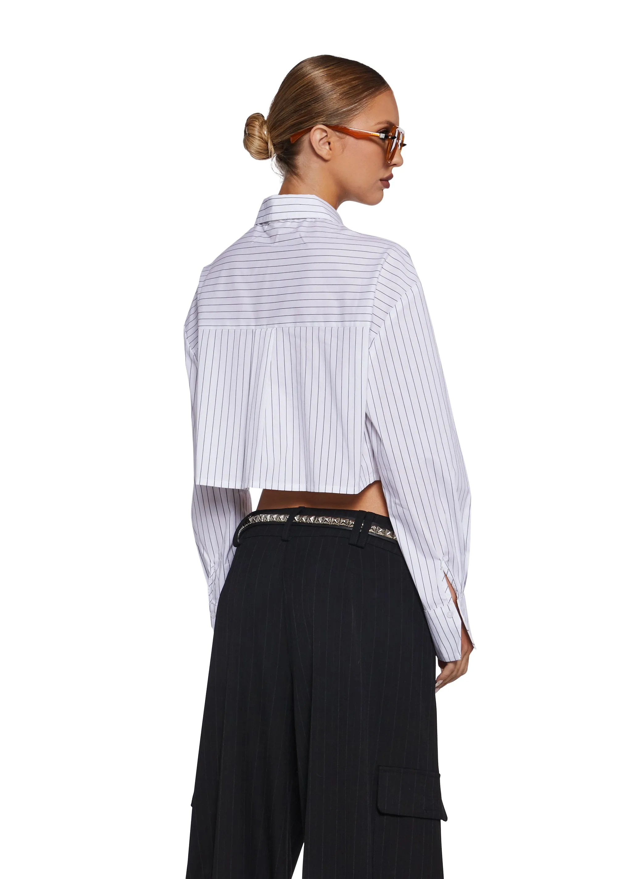 Office Hours Button Up Shirt - White