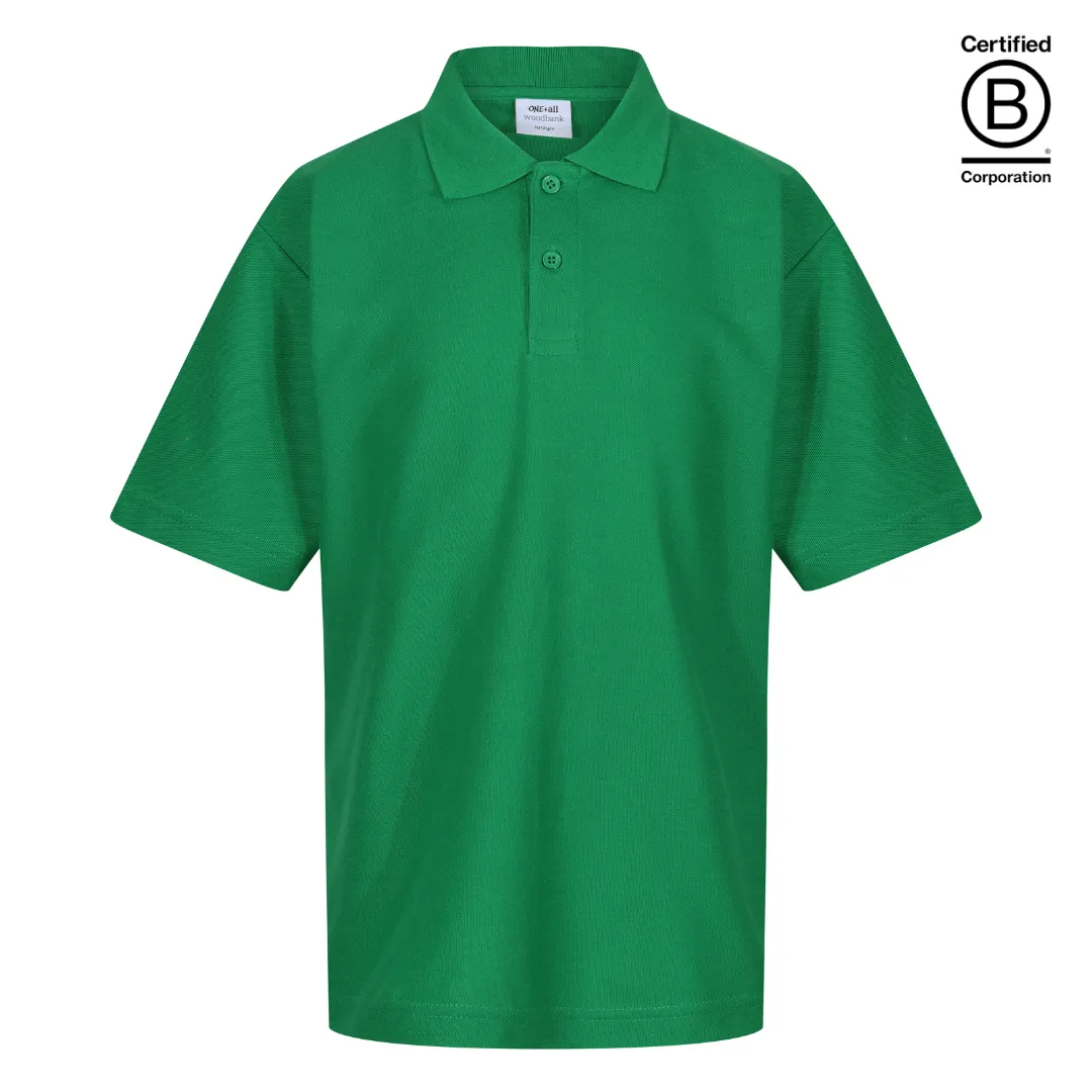 Plain unisex school polo shirts