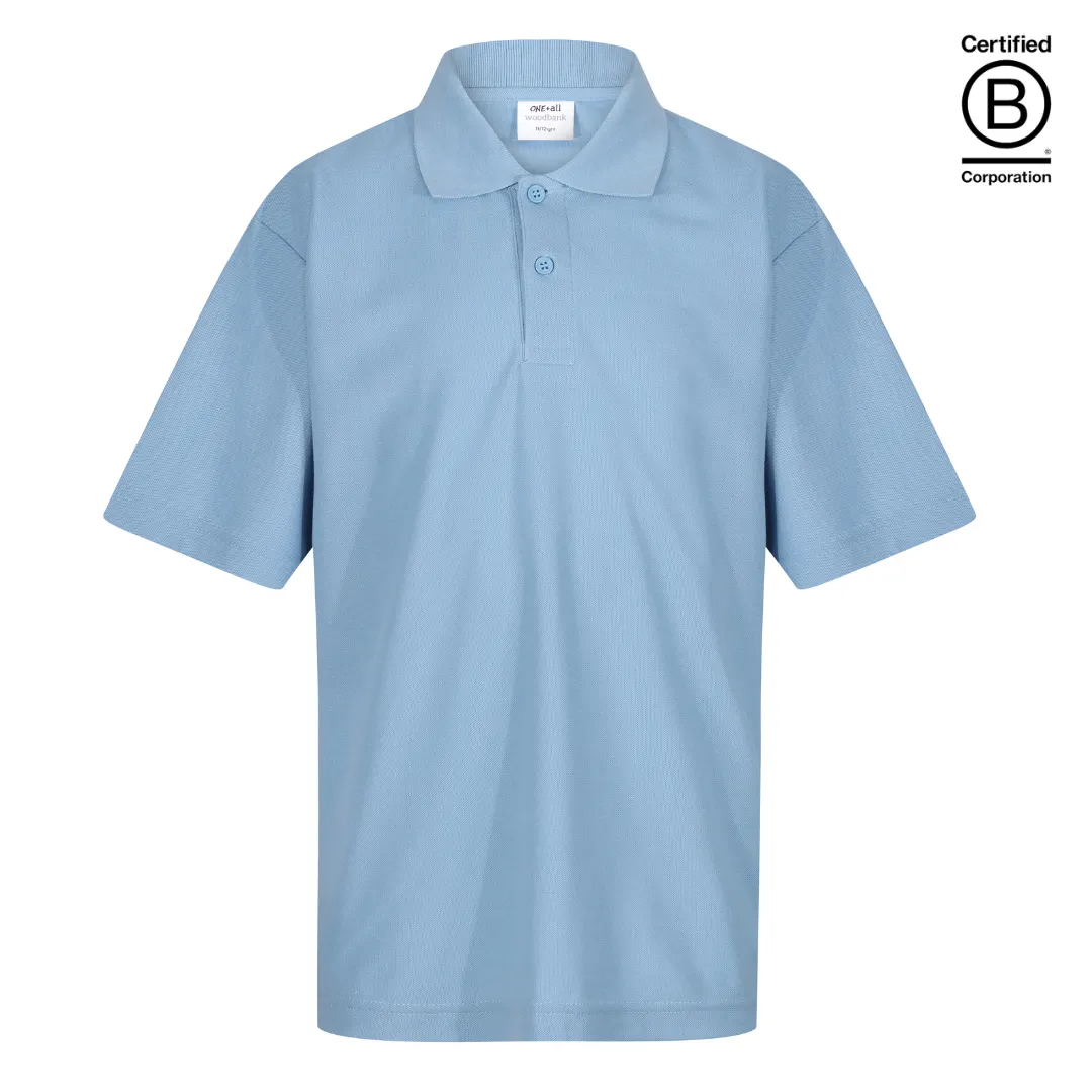 Plain unisex school polo shirts
