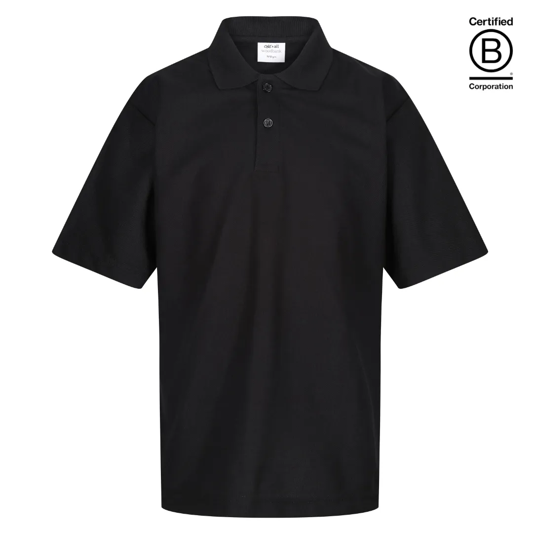 Plain unisex school polo shirts
