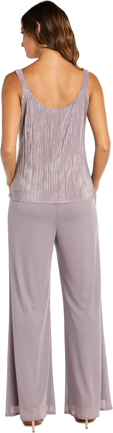 R&M Richards Womens 3PC Pleated Pant Outfit