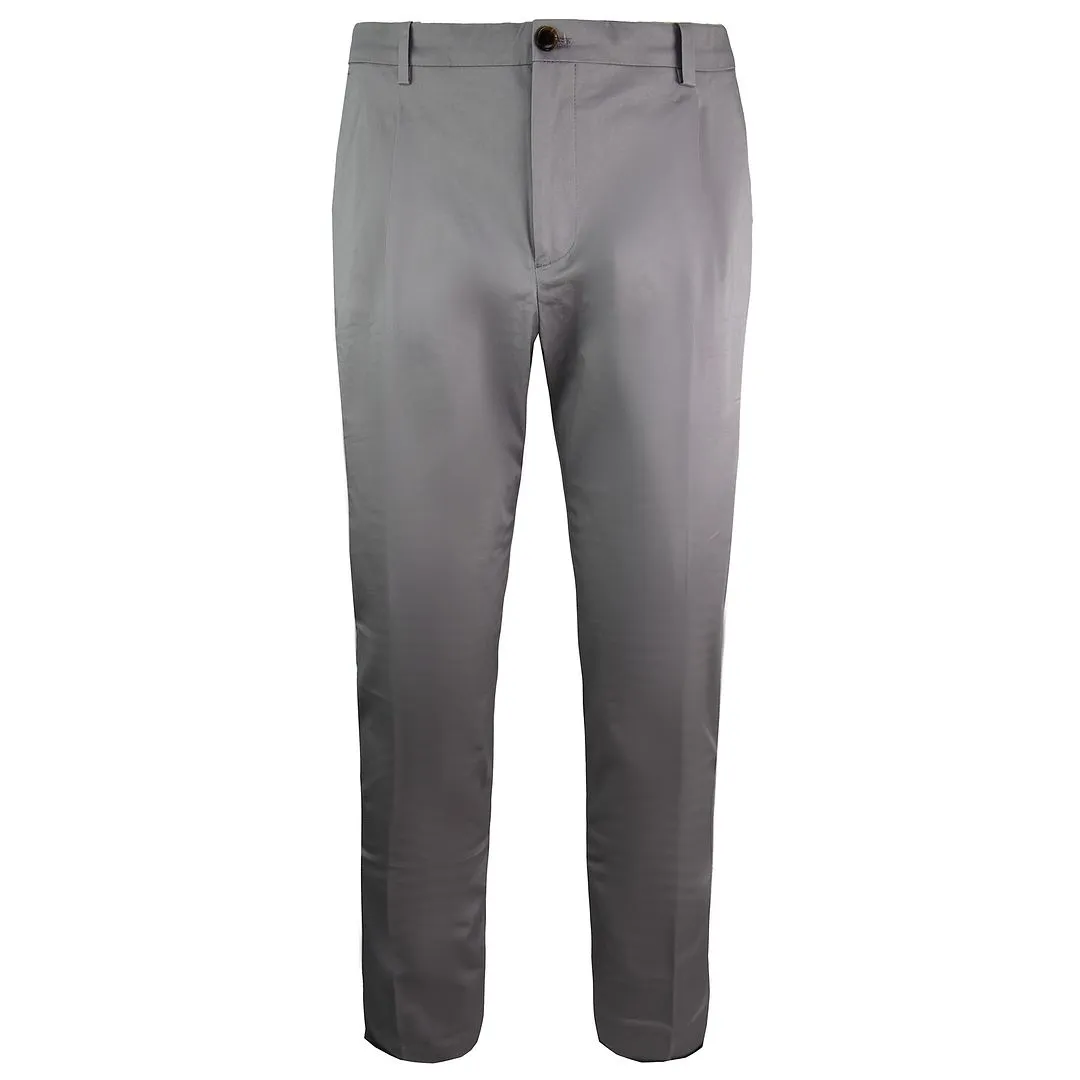 Scotch & Soda Blake Relaxed Slim Fit Mens Grey Chinos