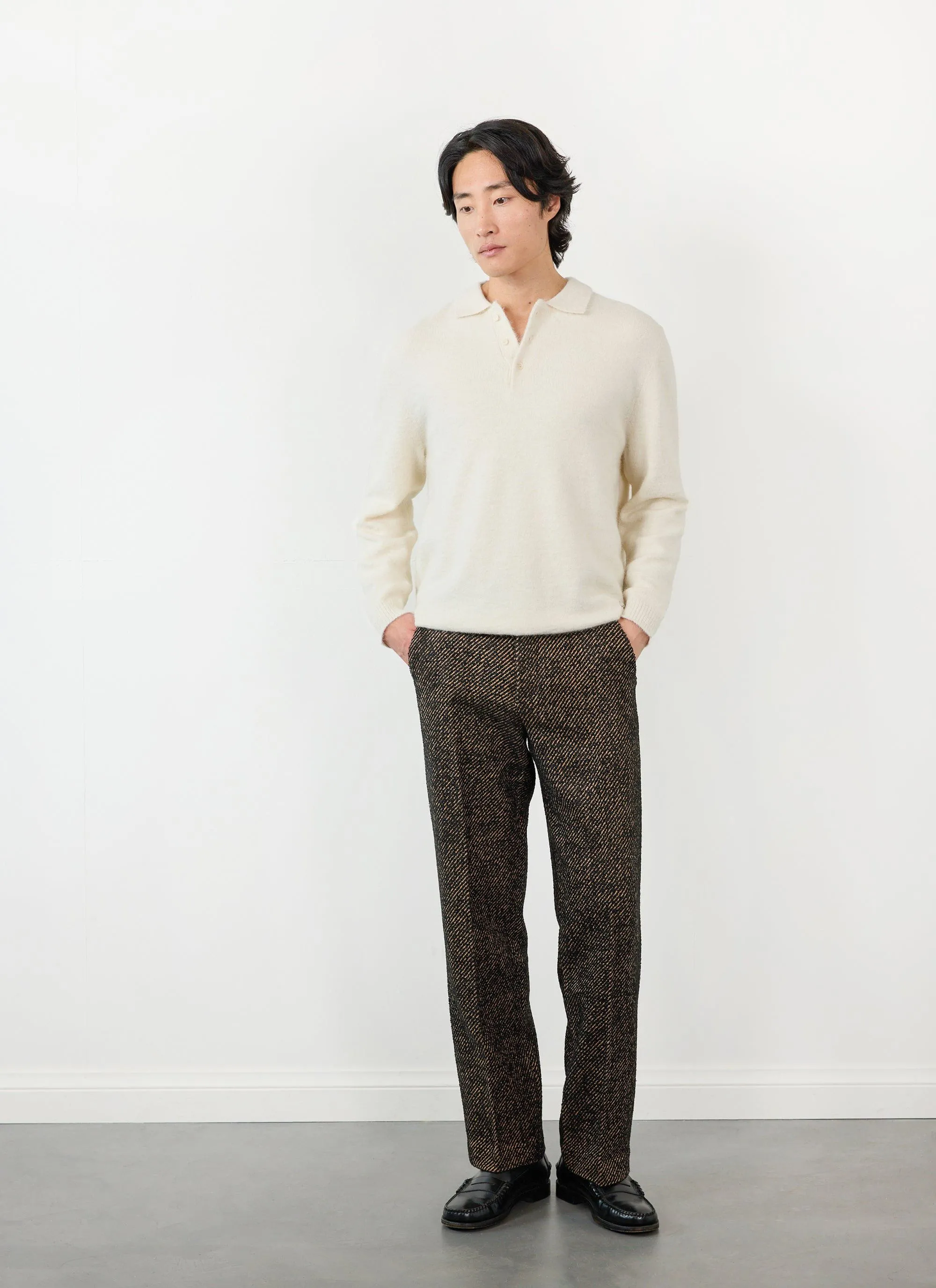 Slack Trousers | Twill | Oak